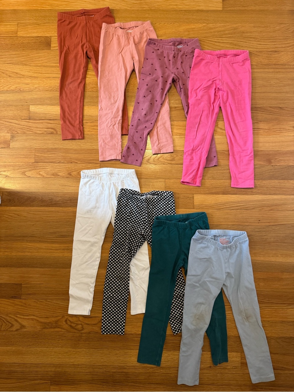 Kids Cotton Legging Pack - Mixed Colors
